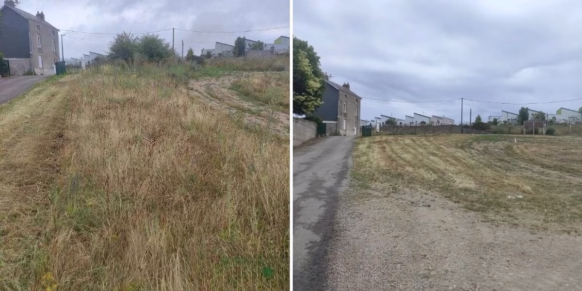 Solar urbano limpio en el centro de Sabadell